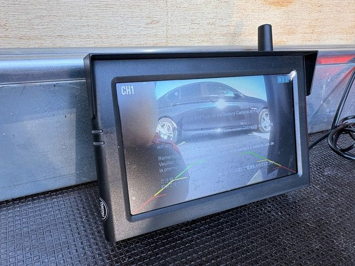 Wireless Reverse Camera solar powered