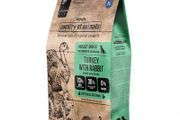 Country of Animals TURKEY WITH RABBIT dry dog food 2kg (kibble 0,5cm)