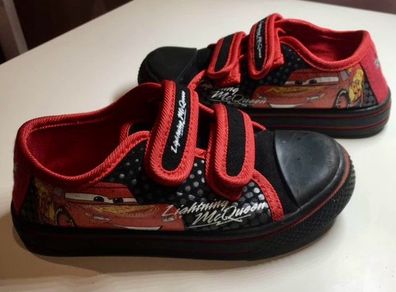 Lightning Mcqueen Disney Cars Shoes size 10/28