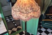 Retro Vintage MidCentury Floorlamp with Scallop shade