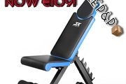 NEW SALE | Adjustable Weight Bench Home Training Gym Weight Lifting Sit Up Ab Bench Flat Incline Decline Multiuse Exercise Workout Bench