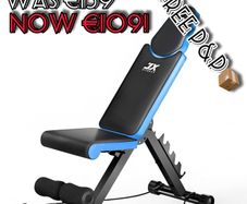 NEW SALE | Adjustable Weight Bench Home Training Gym Weight Lifting Sit Up Ab Bench Flat Incline Decline Multiuse Exercise Workout Bench