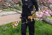 Run and Fly Black Stretch Denim Dungarees - Excellent condition