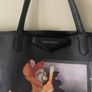 Givenchy Bambi Antigona Black Coated Canvas and Leather Shopper Tote Image 2