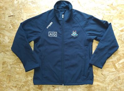 Dublin GAA Water Resistant Softshell Jacket  Small Baile Atha Cliath O'Neills Soft Shell Leinster Navy Blue Gaelic Football Hurling Wind Breaker