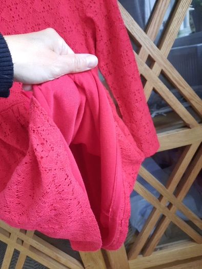 Red dress girls size 6-8 years H&M