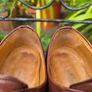 Russell & Bromley Men's Leather Derby Shoes Size 10.5UK Image 4