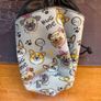 New puppy set, training mats, feeding bowls, lick mats, treat bag Image 2