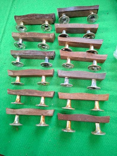 Wooden door pulls