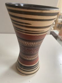 German ceramic vase