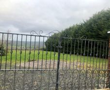 Solid Wrought Iron original gates