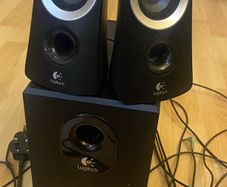 logitech z313 2.1 speakers quick sale
