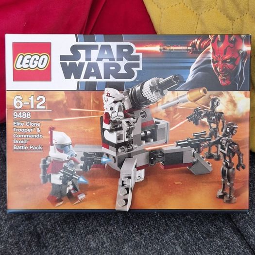LEGO Star Wars Elite Clone Trooper & Commando Droid Battle Pack (9488) free shipping