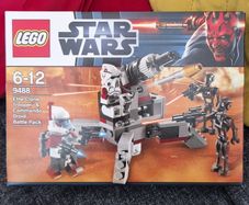 LEGO Star Wars Elite Clone Trooper & Commando Droid Battle Pack (9488) free shipping