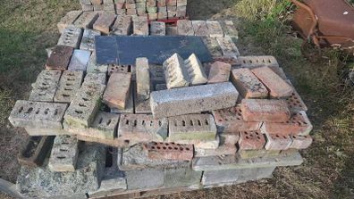 Used bricks, and Cavity blocks
