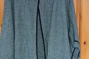 Grey and black Parfois cape one size