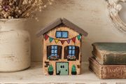 Handcrafted tiny wooden house!