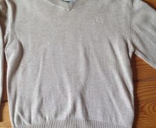 Age 2-3 NEXT Oatmeal V-Neck Jumper