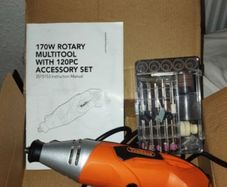 Vonhaus Rotary Multitool - Drill, sander, cutting tool