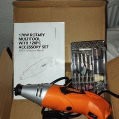 Vonhaus Rotary Multitool - Drill, sander, cutting tool