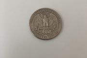 USA quarter dollar error coin 1967