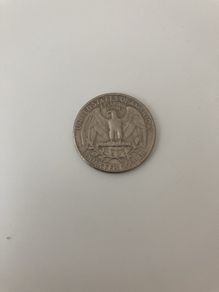 USA quarter dollar error coin 1967