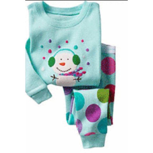 DJ Snowman Long Sleeved Pajama