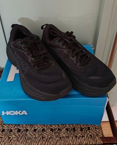 Hoka Bondi 8 UK 8 Black