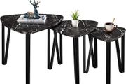Nest of Table Industrial Nesting Table Set of 3 Coffee Tables End Side Tables for Home and Office (FREE SHIPPING)