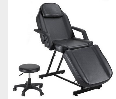 Balance Massage Treatment Therapy Tattooing Bed Chair with Stool