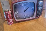 Retro Style TV Table Clock