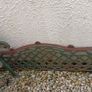 Iron bench sides and back Image 3
