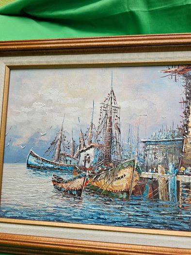 Classic Maritime Seascape (1993) An American Keepsake from MassachusettsArtist: Florence (Florenz)