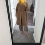Cos Leather Coat Size Uk 14 Image 2