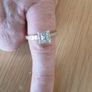 Diamond cluster ring Image 2