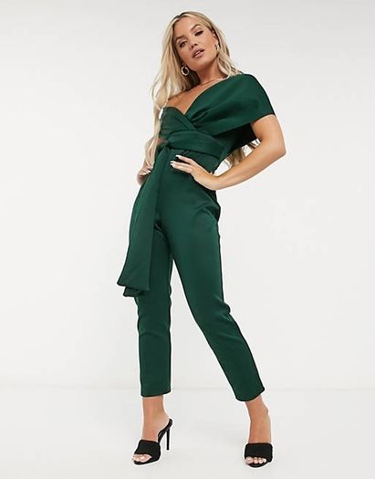 Scuba Off the Shoulder Jumpsuit