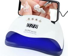 SUN X6MAX 132W LED UV Lamp Nail Dryer 66 LED Professional For Drying Gel Polish 10/30/60/99s Timer Auto Sensor Nail Art Machine