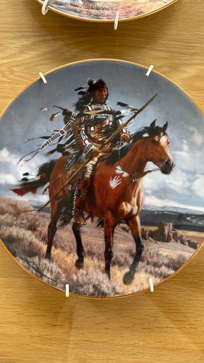 6 Franklin Mint limited edition collector plates