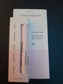 gem on the go whitening pen 4ml coconut mint