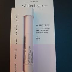 gem on the go whitening pen 4ml coconut mint