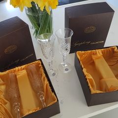 Bohemia Crystal "Symphony" Champaigne Flutes