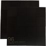 96Pack Red/black Absorb the echo Acoustic Foam Panel Wedge Studio Soundproofing Wall Tiles 12" X 12" X 1" MULTIPLE COLOURS AVAILABLE (FREE POSTAGE) Image 3
