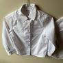 M&S white school shirts (new) age 8-9 Image 2