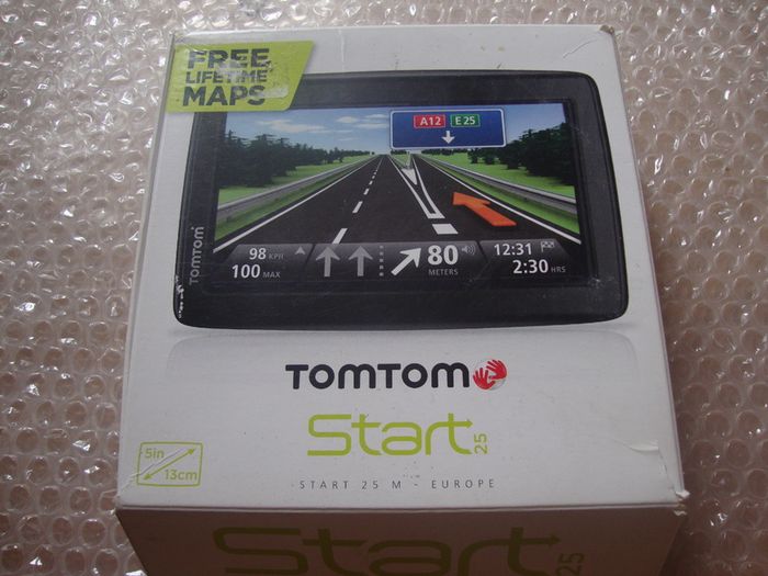 sat nav TomTom Start 25, lifetime maps, 5 inch,