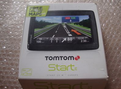 sat nav TomTom Start 25, lifetime maps, 5 inch,