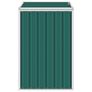 Garbage Bin Shed Green 72x81x121 cm Steel Image 3