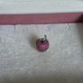 PANDORA red apple pave charm perfect condition fully hallmarked Image 3
