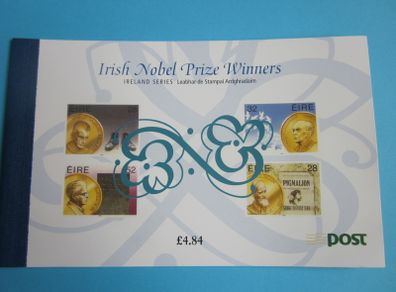 1994 Irish Nobel Prize Winners - Stamp Booklet