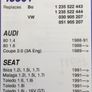 VW / Audi / Seat Distributor cap 45861 Image 2