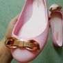Pink Ted Baker flats, size 6 Image 3